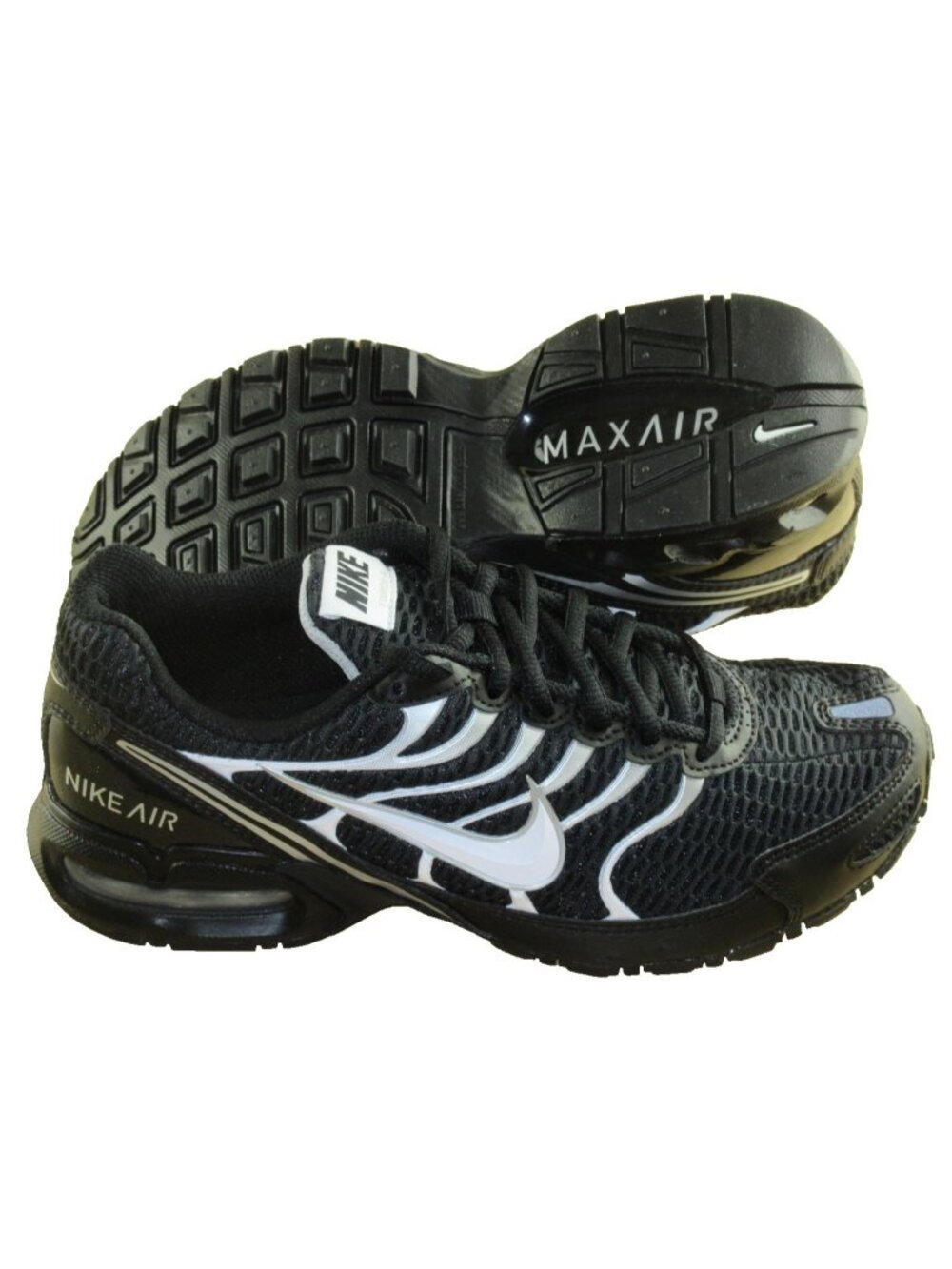 Nike Women's Air Max Torch 4 Running Training Shoes Black White Size 8.5 NIB - Picture 2 of 7